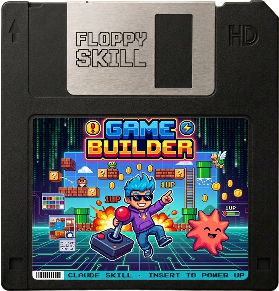 Game Builder floppy