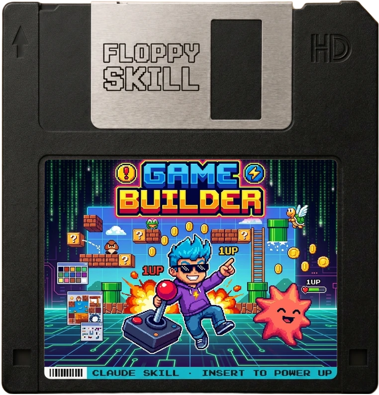Game Builder floppy