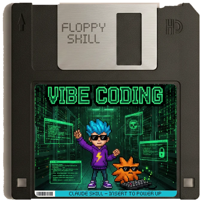Vibe Coding floppy