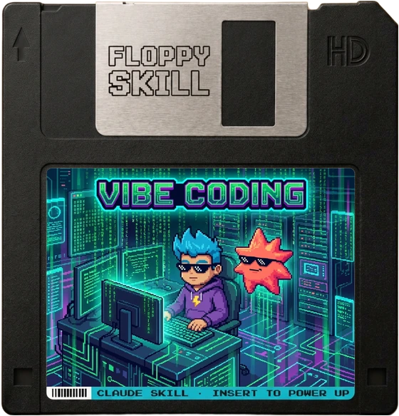 Vibe Coding floppy